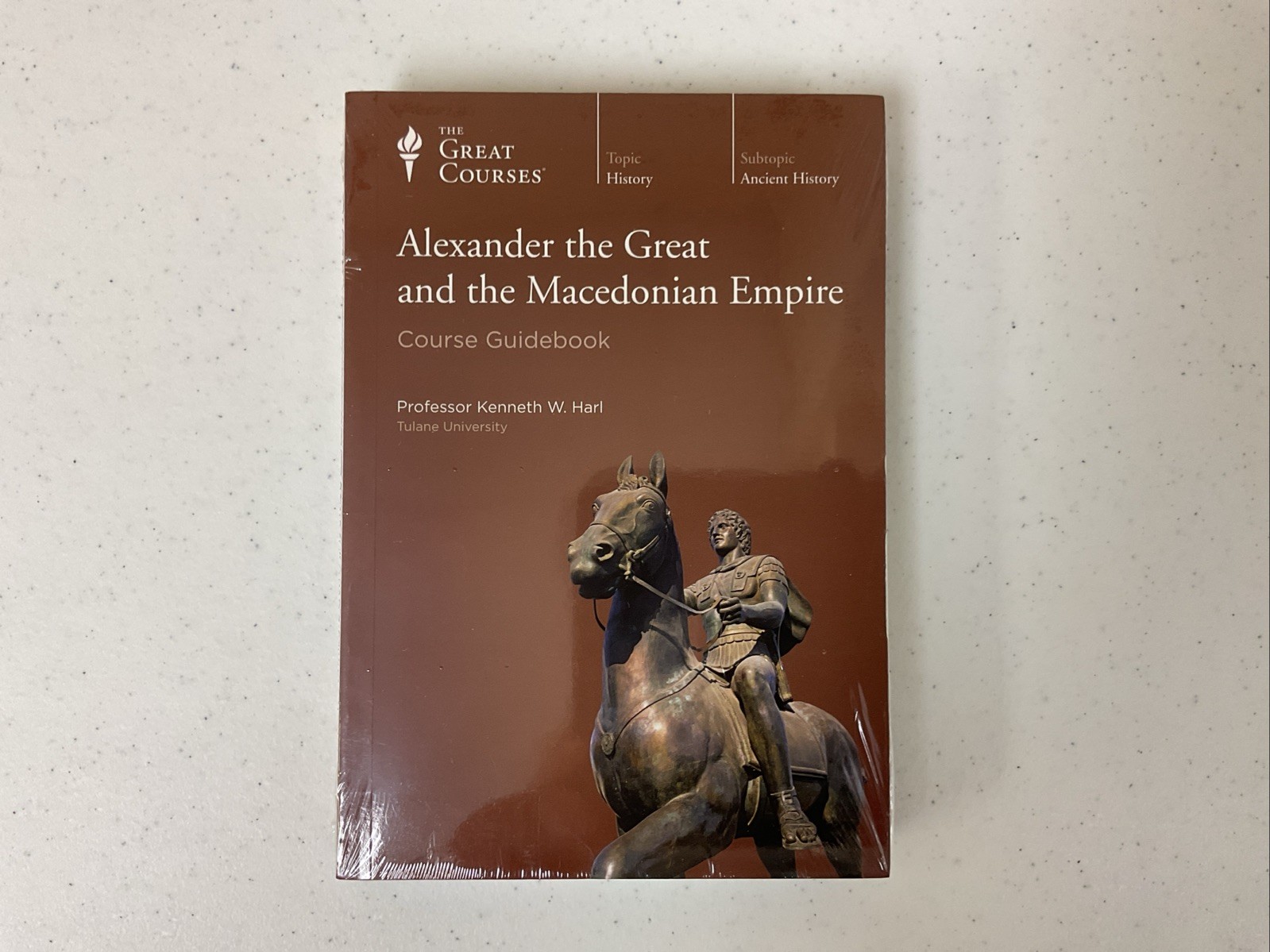 NEW THE GREAT COURSES, BOOK & DVD ALEXANDER THE GREAT & THE MACEDONIAN EMPIRE