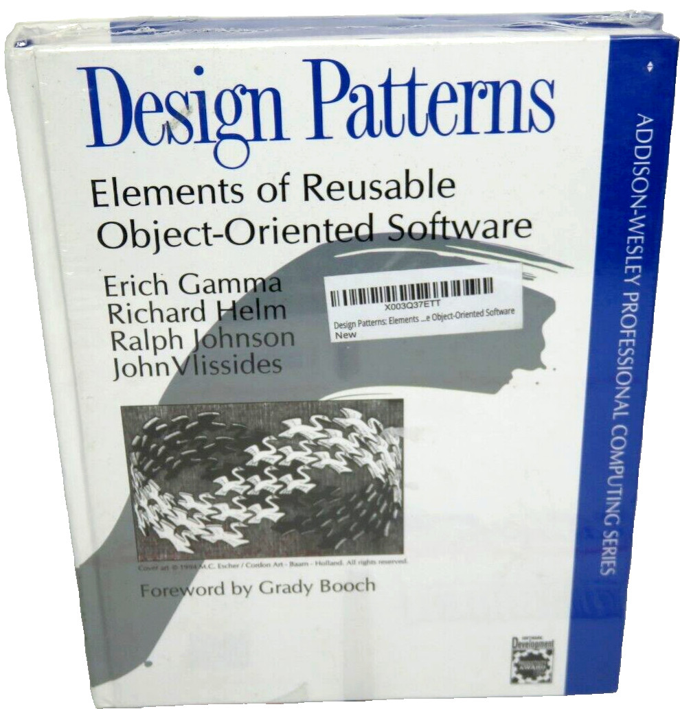 Design Patterns Elements of Reusable Object Oriented Software Book HC NEW