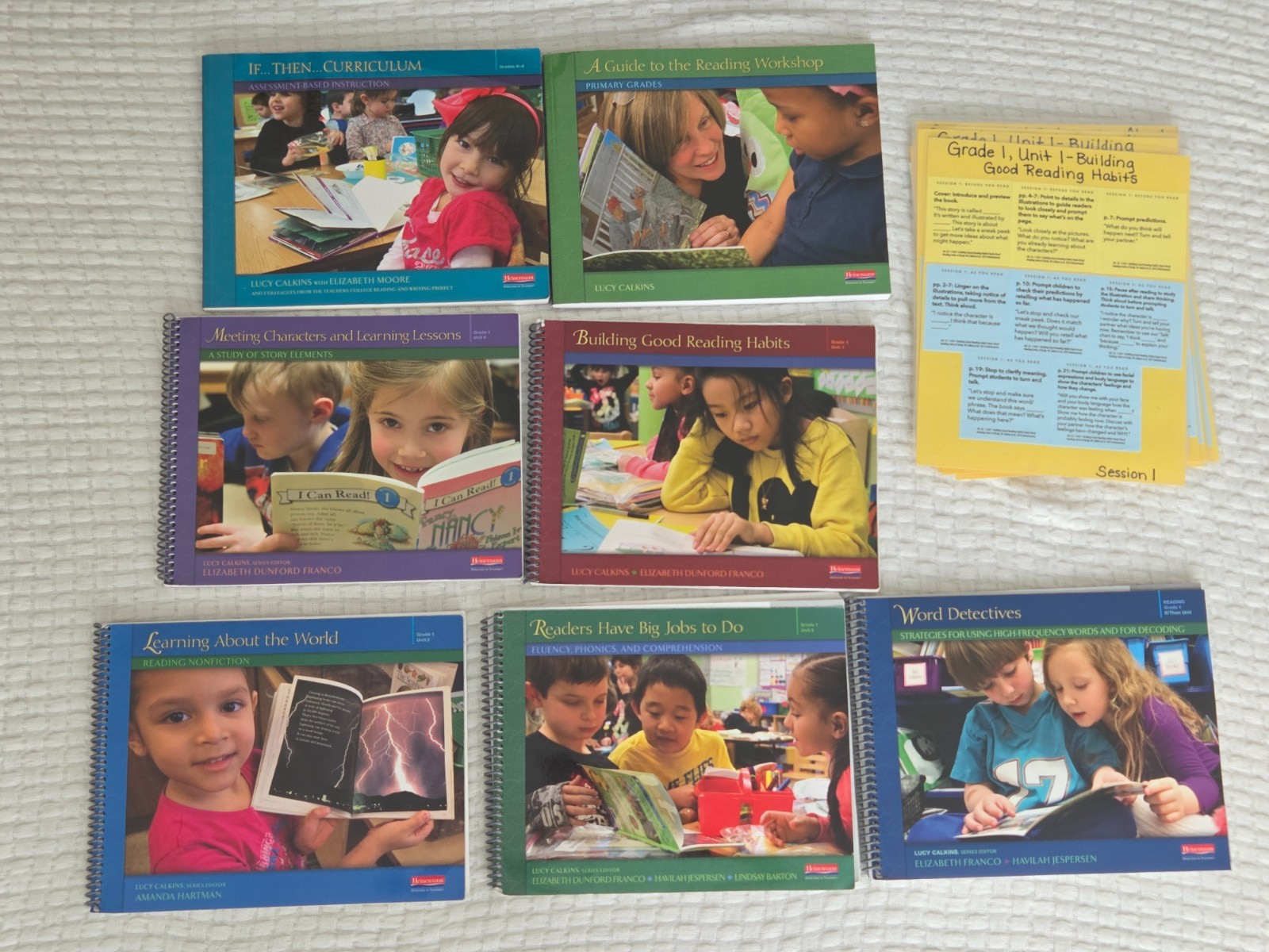 Lucy Calkins: Units of Study for Teaching Reading- Grade 1