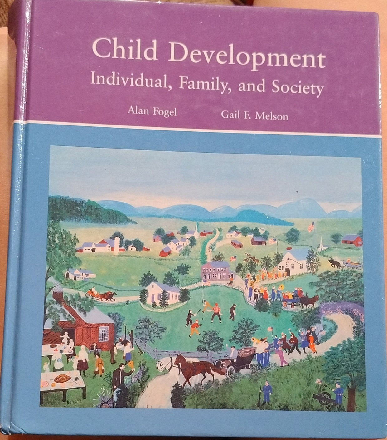 Child Development: Individual, Family, and Society by Fogel & Melson Hardcover
