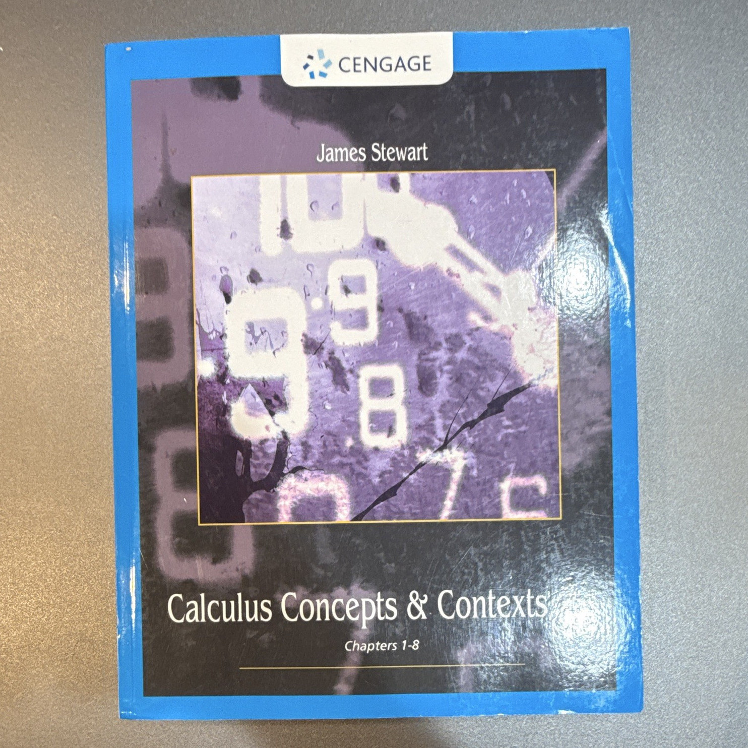 Cengage Calculus Concepts & Contexts Ch 1-8 James Stewart Paperback Intl Ed