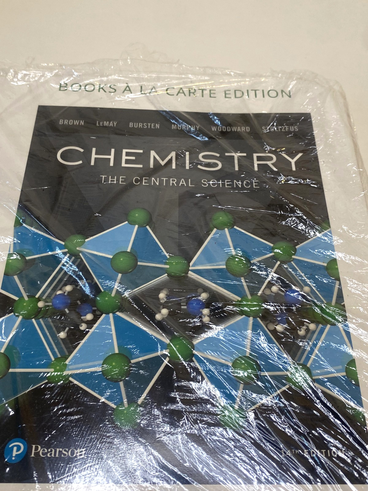 Chemistry: The Central Science 14th Ed Books a la Carte Loose Leaf Pearson NEW