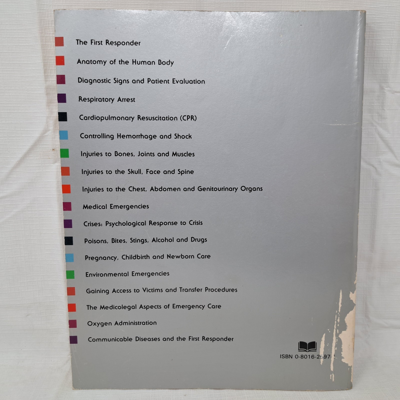 Mosby’s First Responder Second Edition By Richard L. Judd & Dwight D. Ponsell