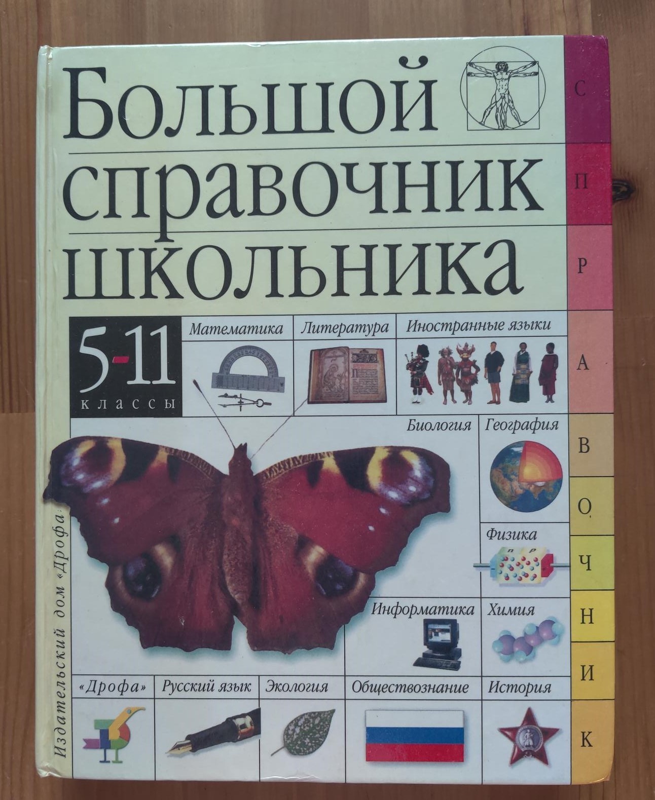 Russian-language Big Encyclopedia for Schoolchildren, grades 5-11, 1100 pages
