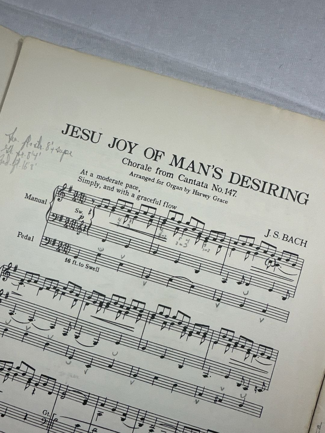 Lot of 2 : J.S. Bach Jesu Joy of Man’s Desiring & R Wetzler Processional #231