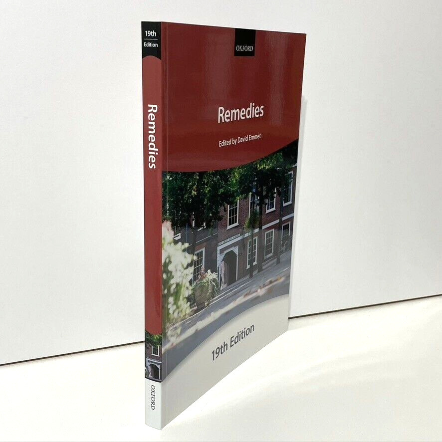 The City Law School Remedies 19th Edition Bar Manual Oxford University Press