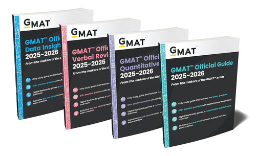 GMAT Official Guide 2025-2026 Bundle: Books + Online Question Bank 1st…