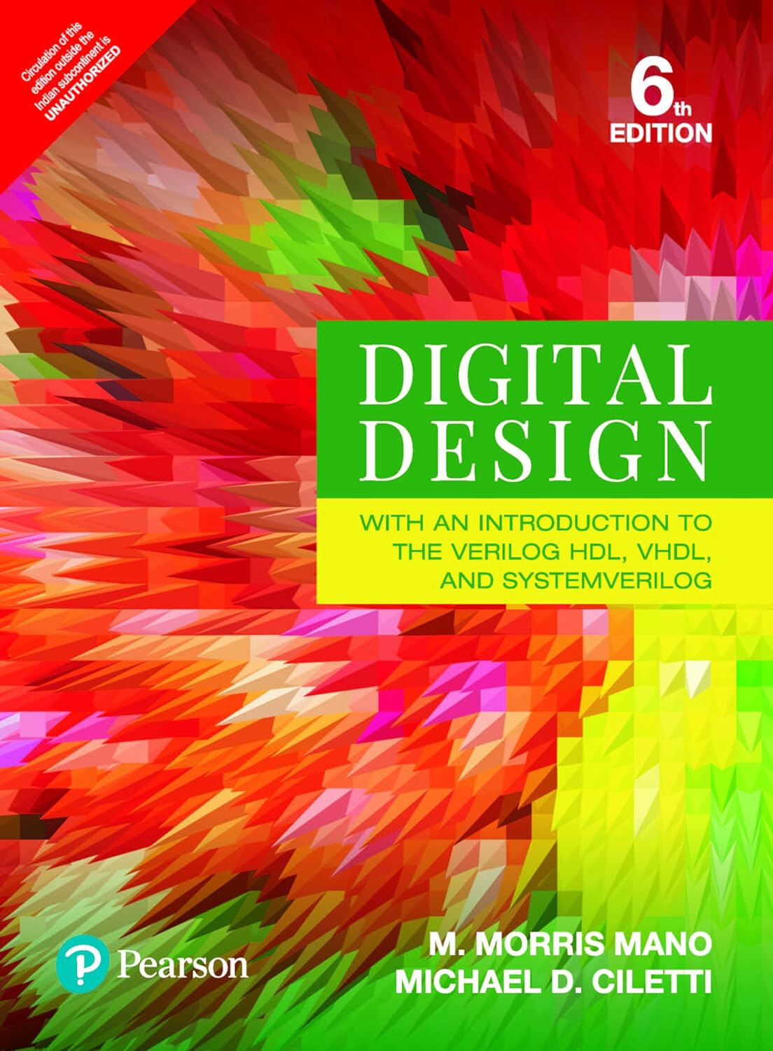 Digital Design by Mano M Morris – 6th EDITION – NEW