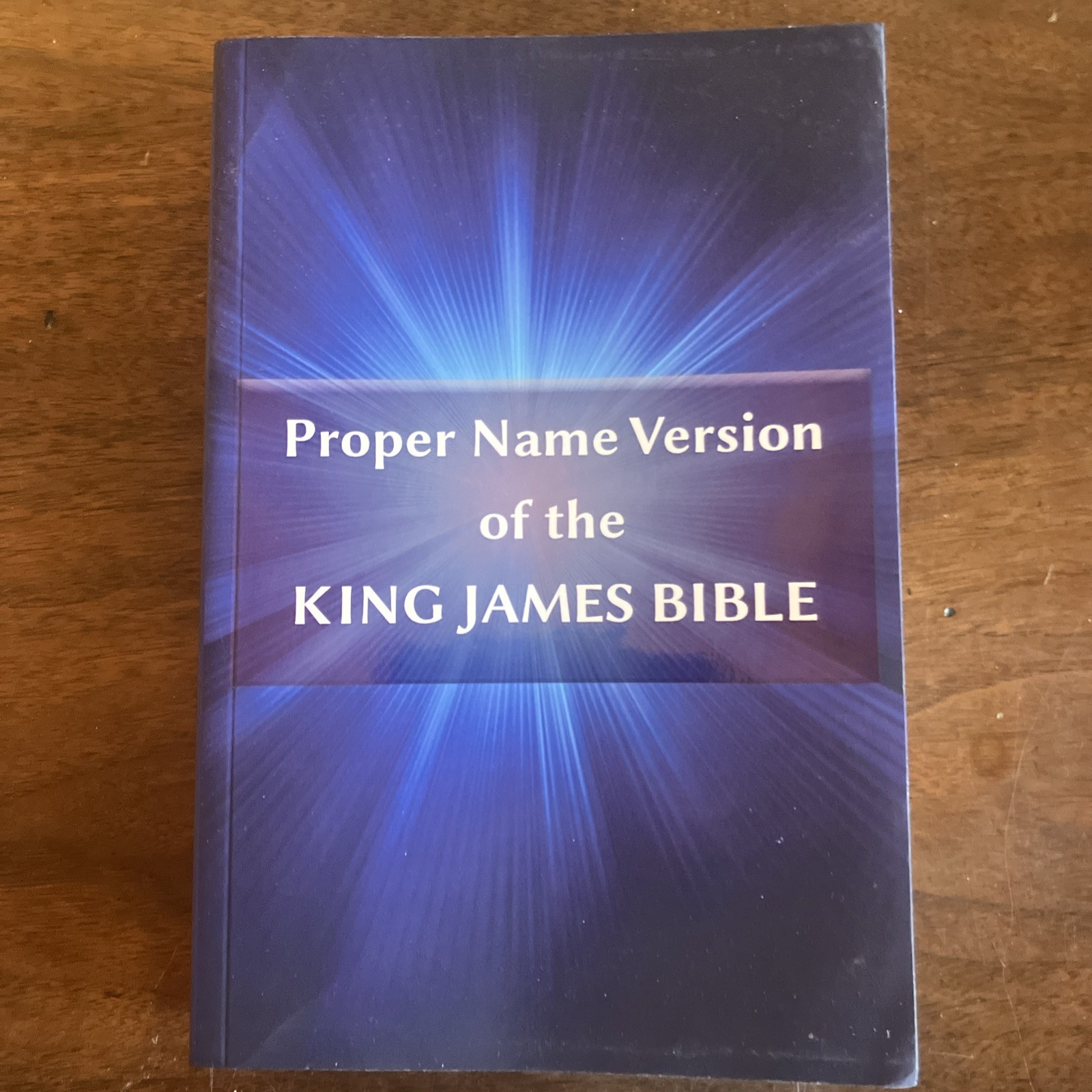 Proper Name Version of the King James Bible: With Cross-References and Concord..