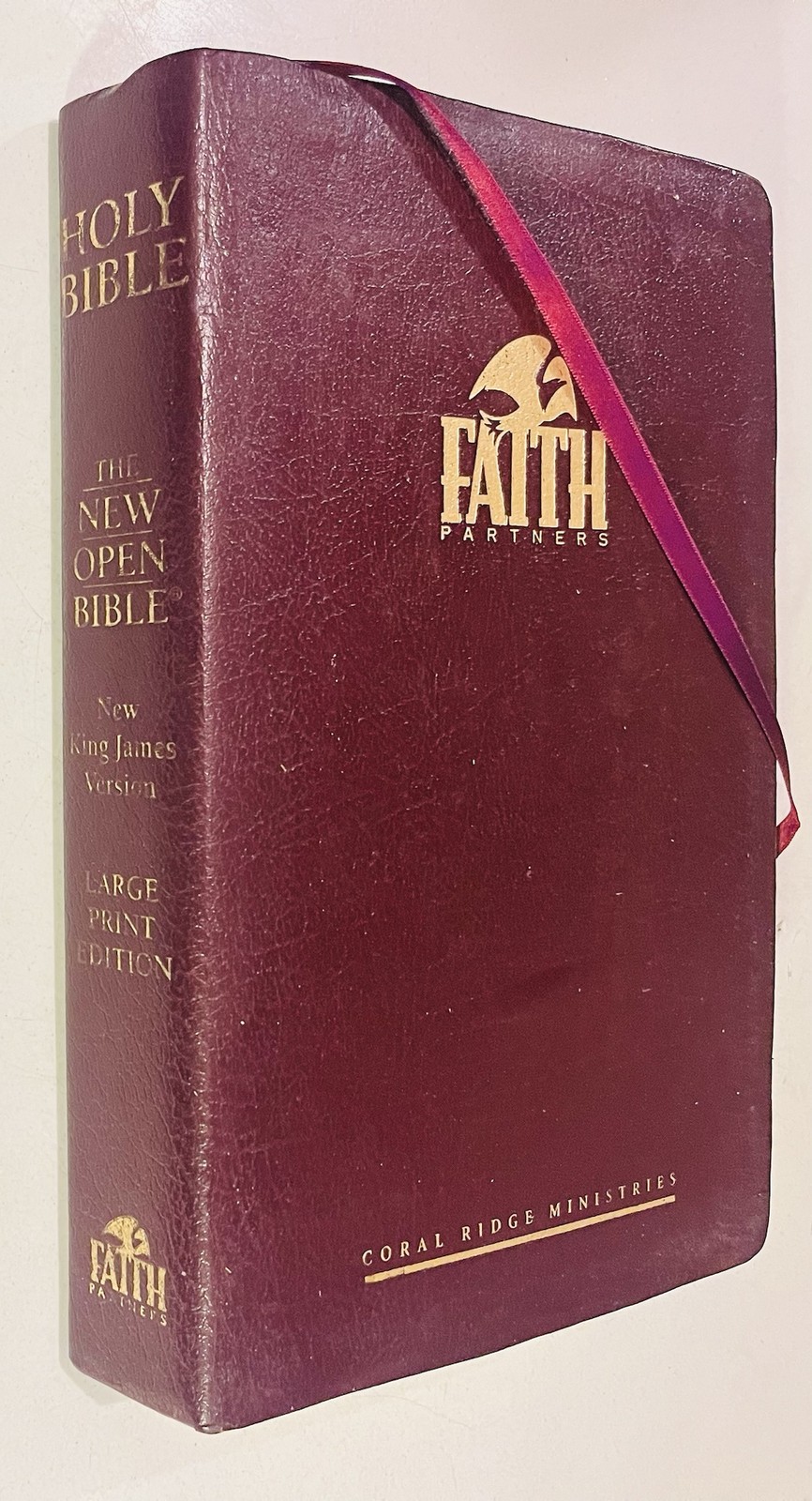 Faith Partners New Open Bible Large Print Edition: Nkjv Old and New Testaments