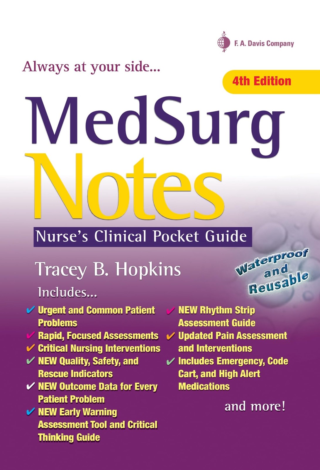 MedSurg Notes: Nurse’s Clinical Pocket Guide by Tracey Hopkins RN BSN