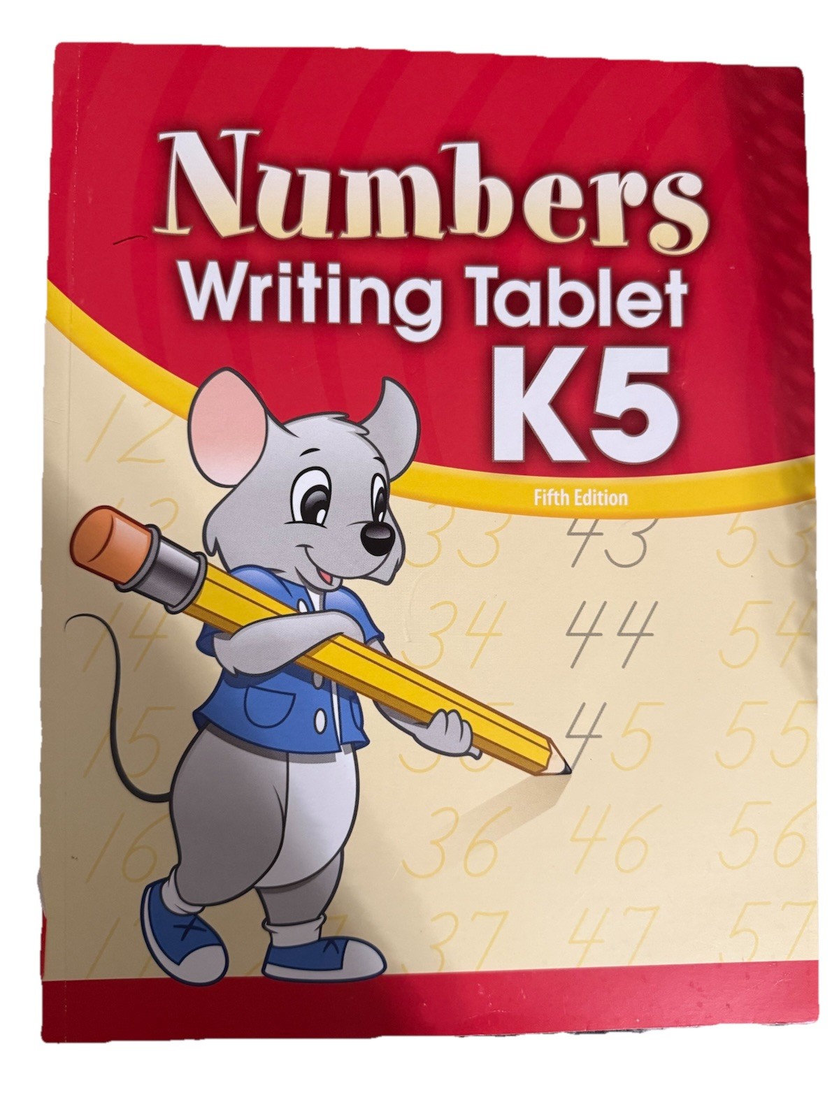 Numbers Writing Tablet K5 fifth ed