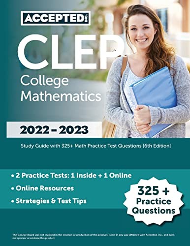 CLEP College Mathematics 2022-2023: S…, Cox, Jonathan