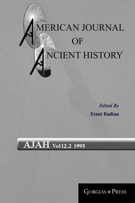 American Journal Of Ancient History 12 2