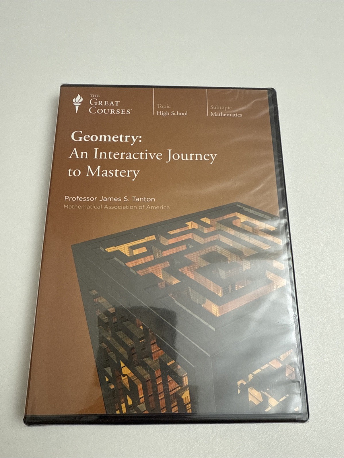 Geometry : An Interactive Journey to Mastery by James S. Tanton (2014, DVD) New