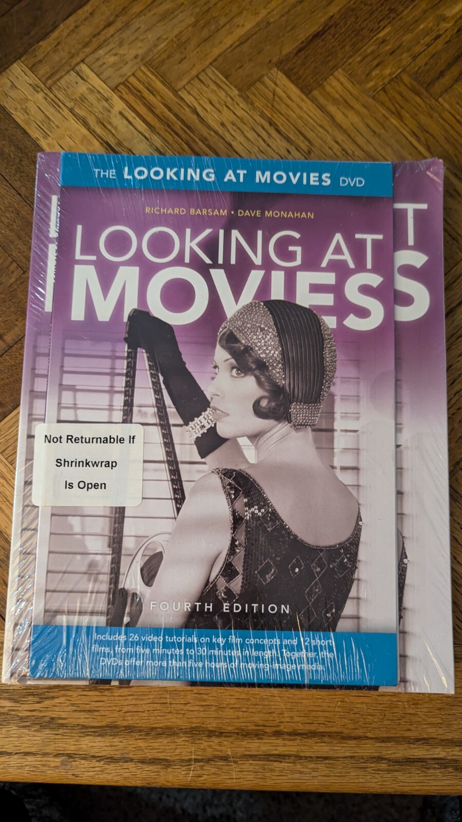 “Looking At Movies An Introduction to Film” Barsam & Monahan w DVDs SEALED!