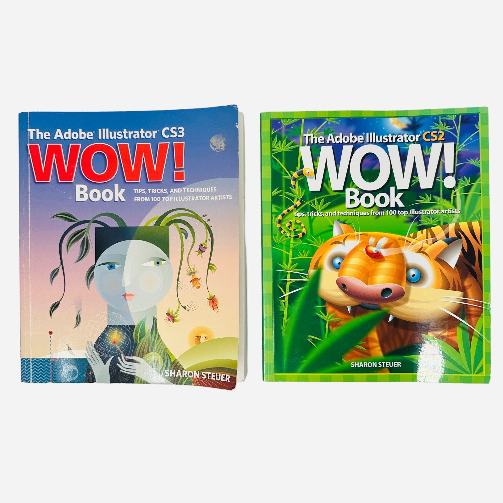 The Adobe Illustrator CS2 & CS3 Wow! Book Tips Tricks Techniques Sharon Steuer