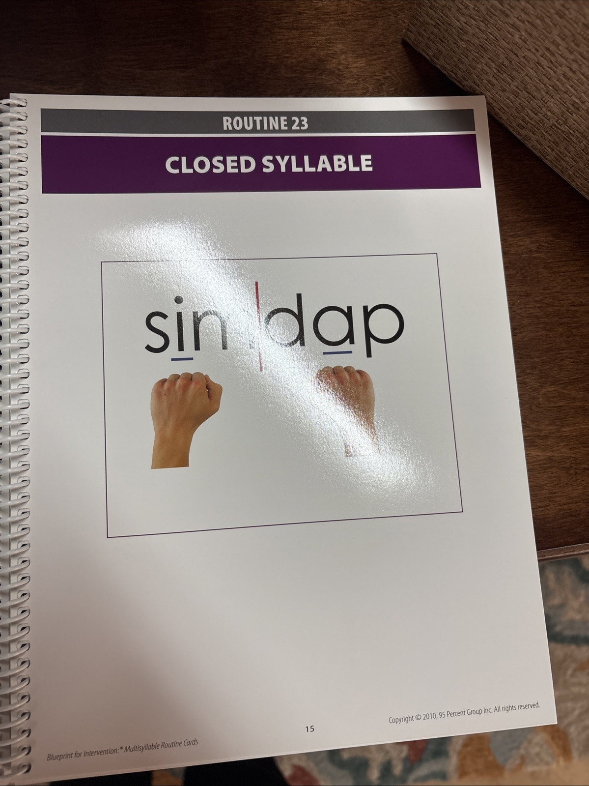 95 Percent – Concave – Multisyllable Routine Cards Blueprint For Intervention