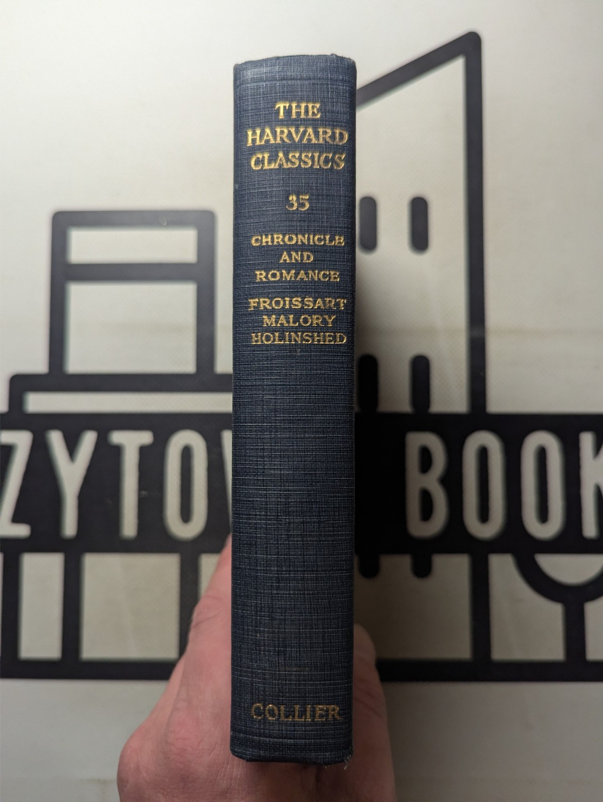The Harvard Classics Volume 35 Chronicle and Romance 1910 Hardcover Vintage!