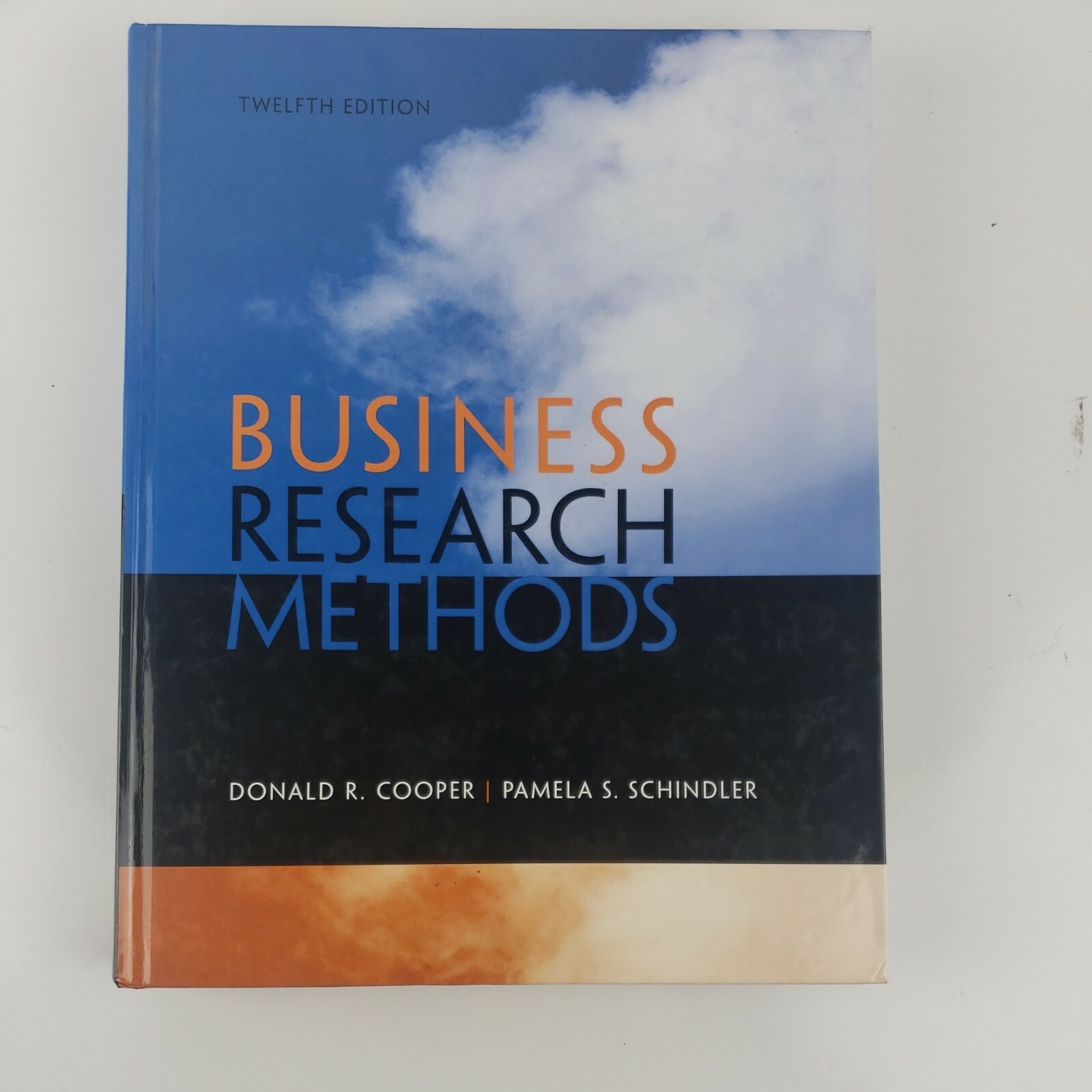 Business Research Methods by Pamela Schindler & Donald R. Cooper 2013, 12th ed.