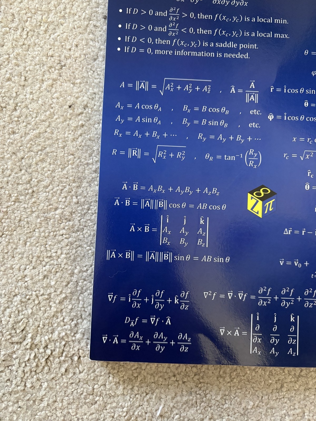 Calculus with Multiple Variables Essential Skills Workbook – Chris McMullen, PhD