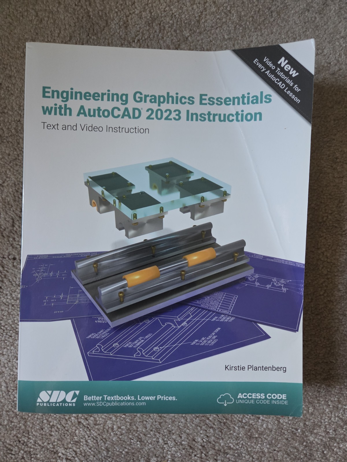 Engineering Graphics Essentials with AutoCAD 2023 Instruction: Plantenberg -good