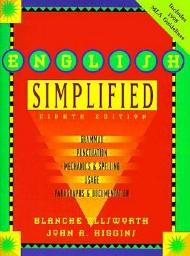 English Simplified : Grammar, Punctuation, Mechanics & Spelling, Usage,…