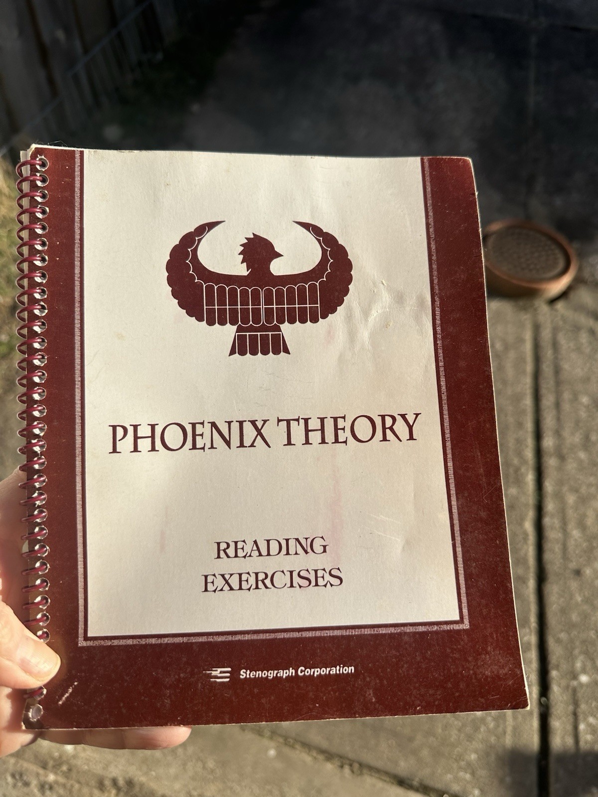 Stenograph Corporation Phoenix Theory Reading Exercises Court Reporting 1997