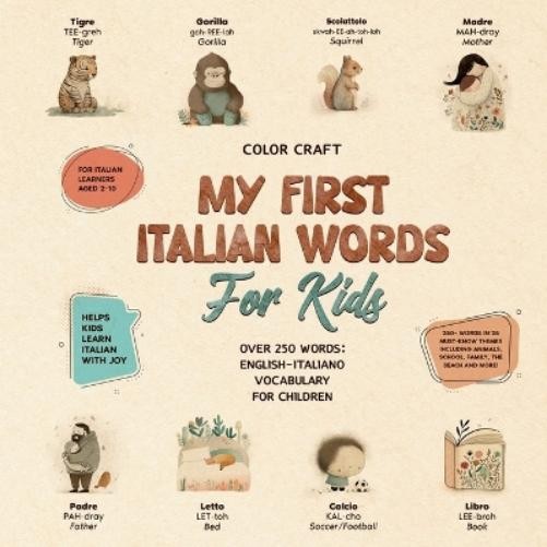 Color Craft My First Italian Words Book For Kids (Paperback)