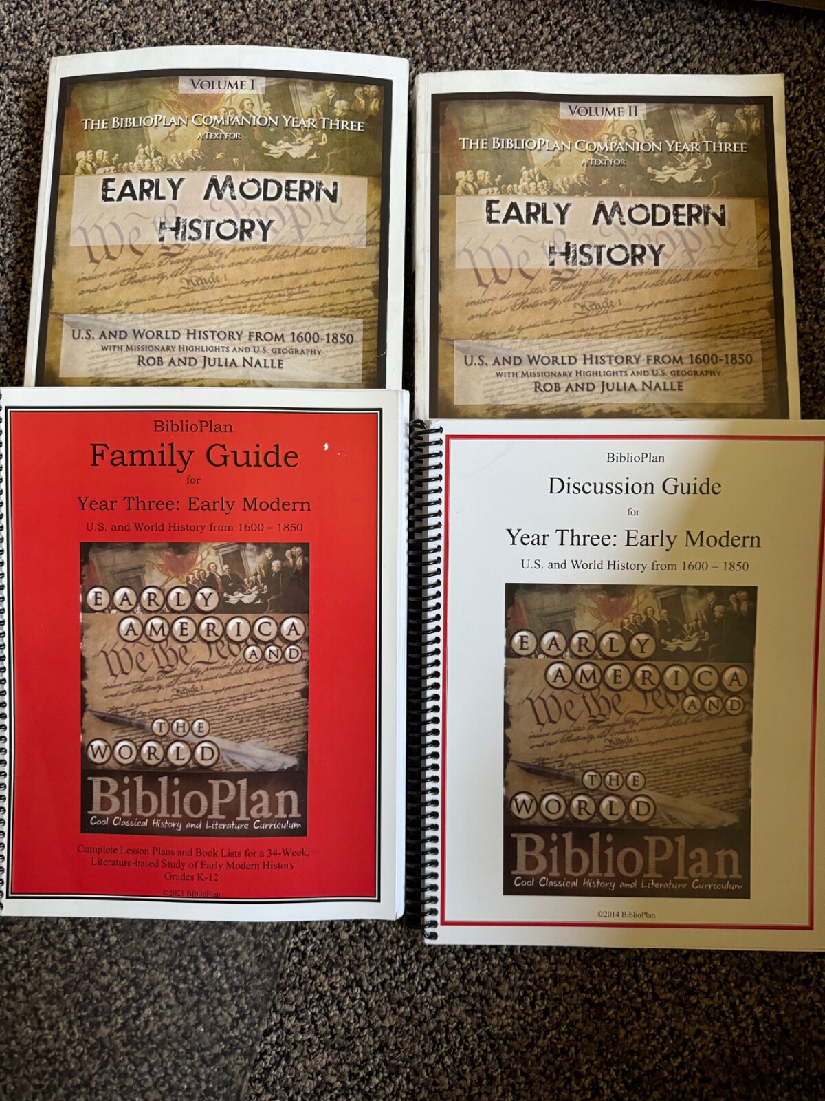 Biblioplan Early Modern History Companion, Family Guide and Discussion Guide