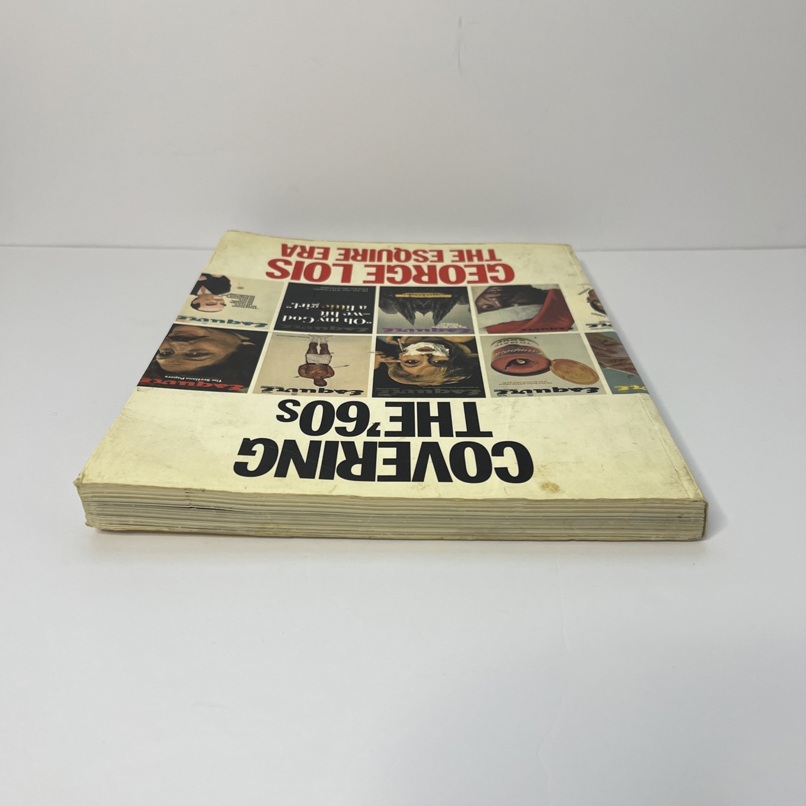 Vintage George Lois The Esquire Era Paperback contains All Covers of 60s Copies