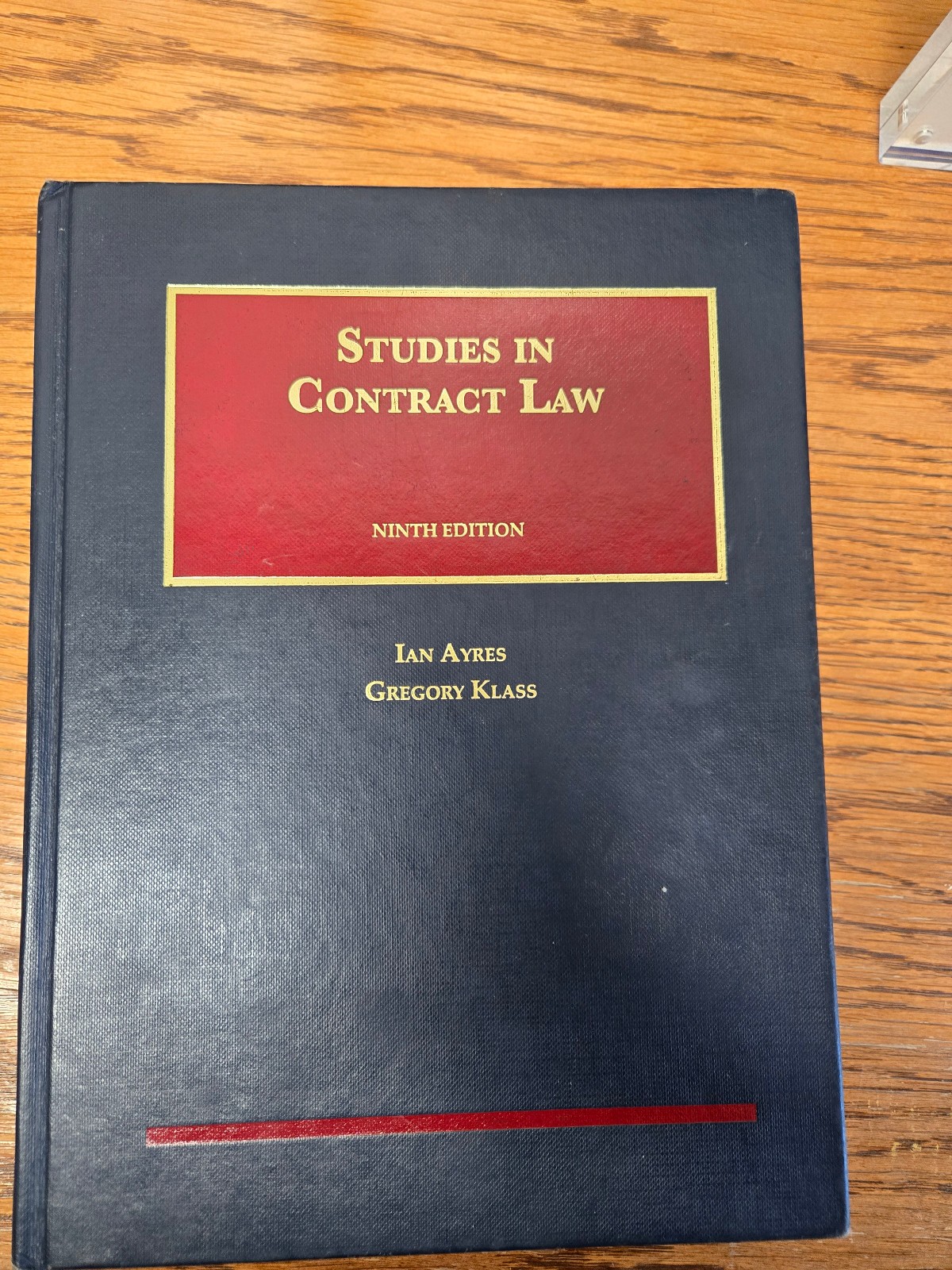 Studies In Contract Law – Ninth Edition