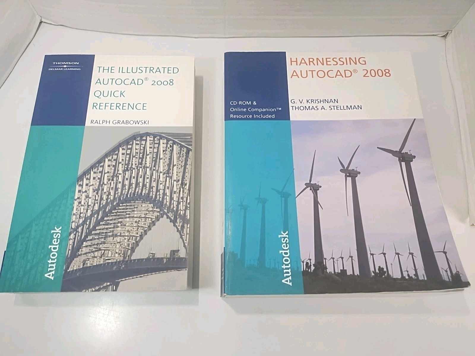 The Illustrated Autocad 2008 Quick Reference & Harnessing AutoCAD 2008 Autodesk