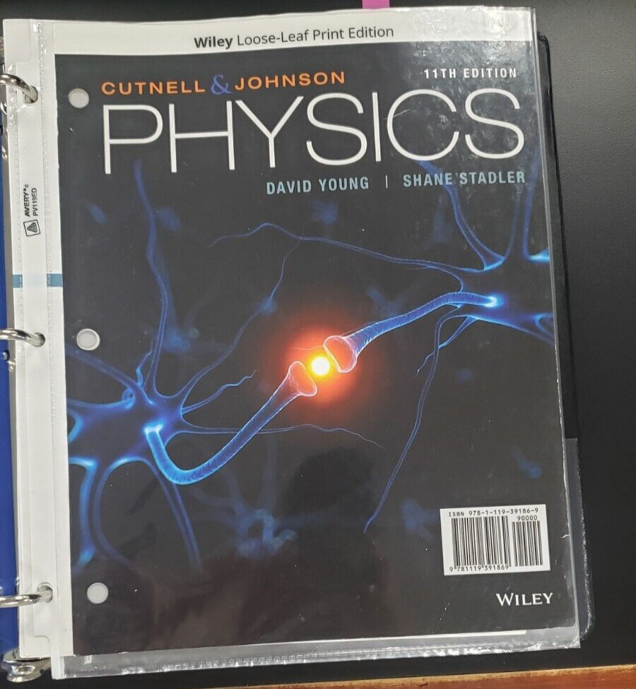Physics – Loose Leaf, by Cutnell VGC 2021