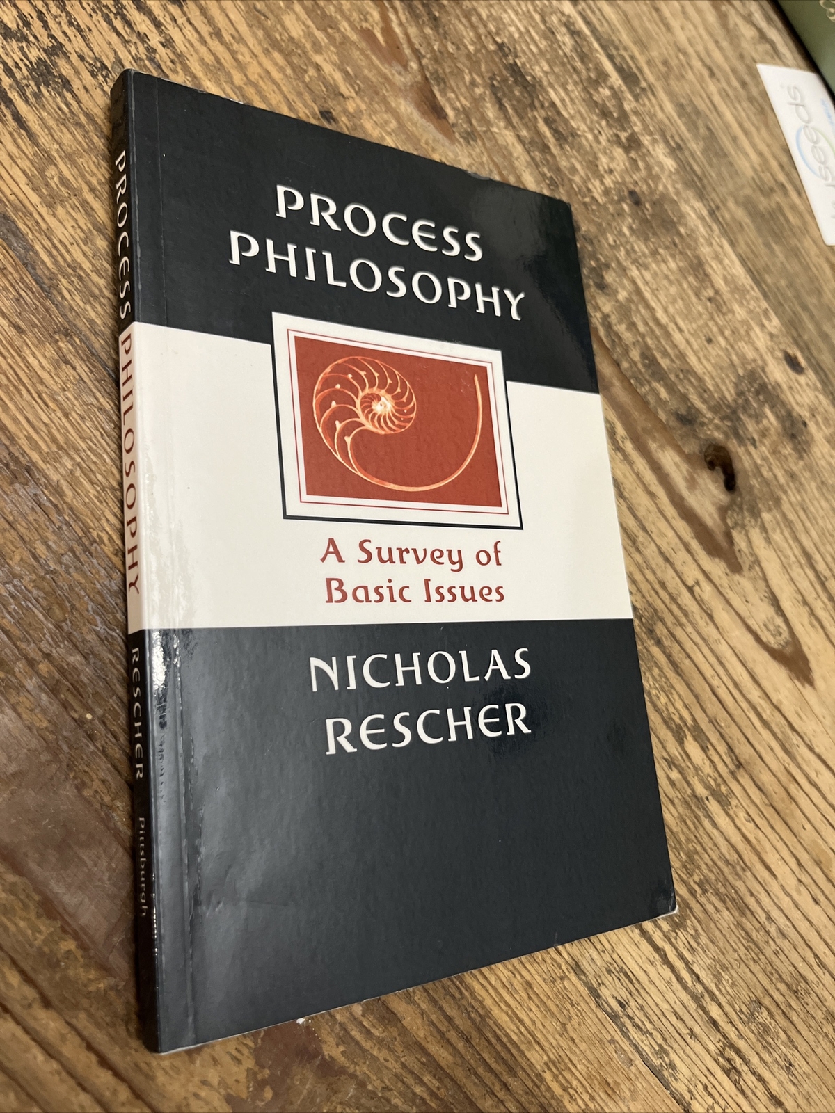 Process Philosophy : A Survey of Basic Issues by Nicholas Rescher (2000,…