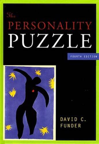 The Personality Puzzle (Fourth Edition) – Hardcover By Funder, David C – GOOD