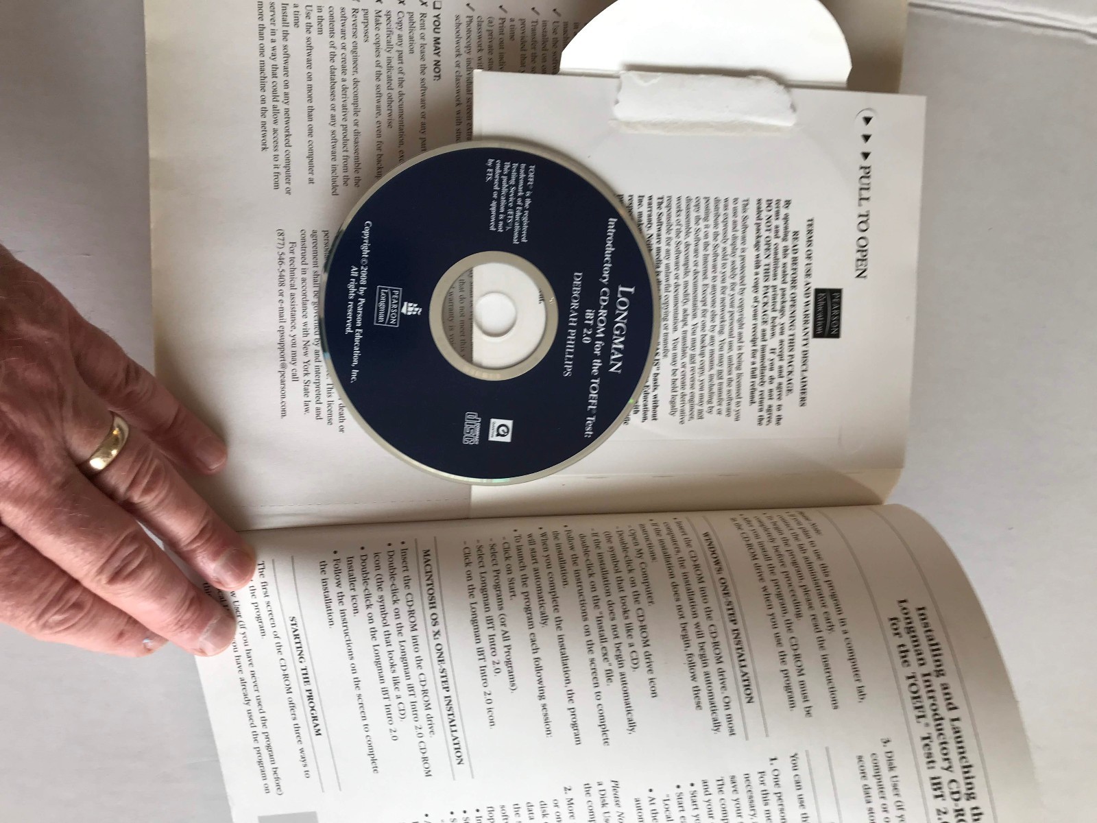 Longman Introductory Course for the TOEFL Test: iBT Student Book , CD, Ans Key
