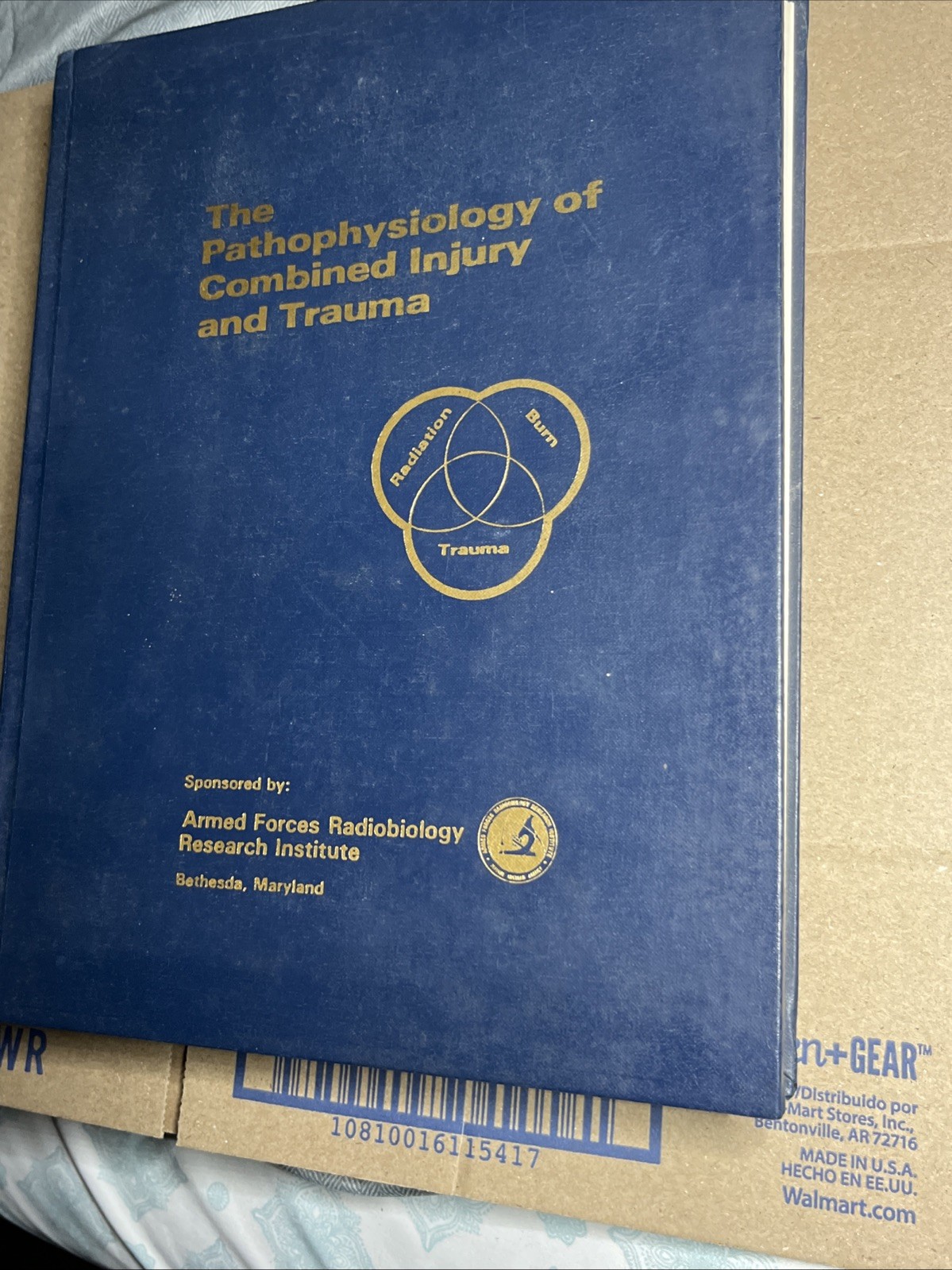 Armed Forces Research Institute Pathophysiology Of Combined Injury & Trauma 1983