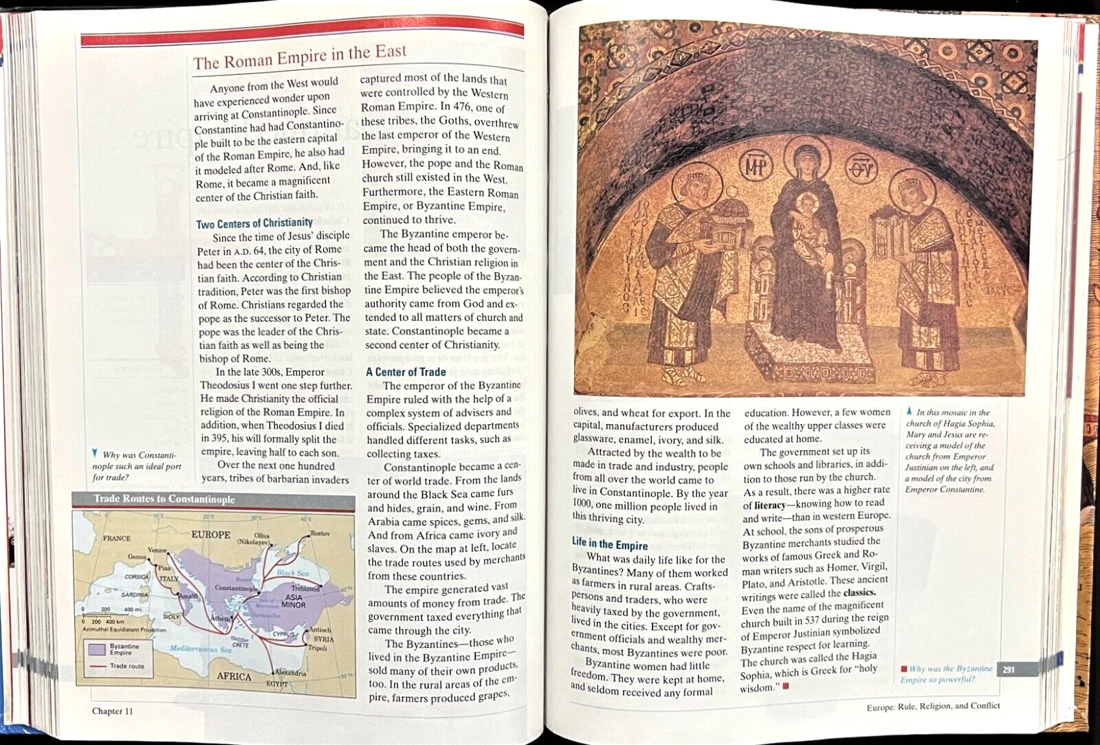 7th Grade – ACROSS THE CENTURIES – Student Textbook (1997, Houghton Mifflin)
