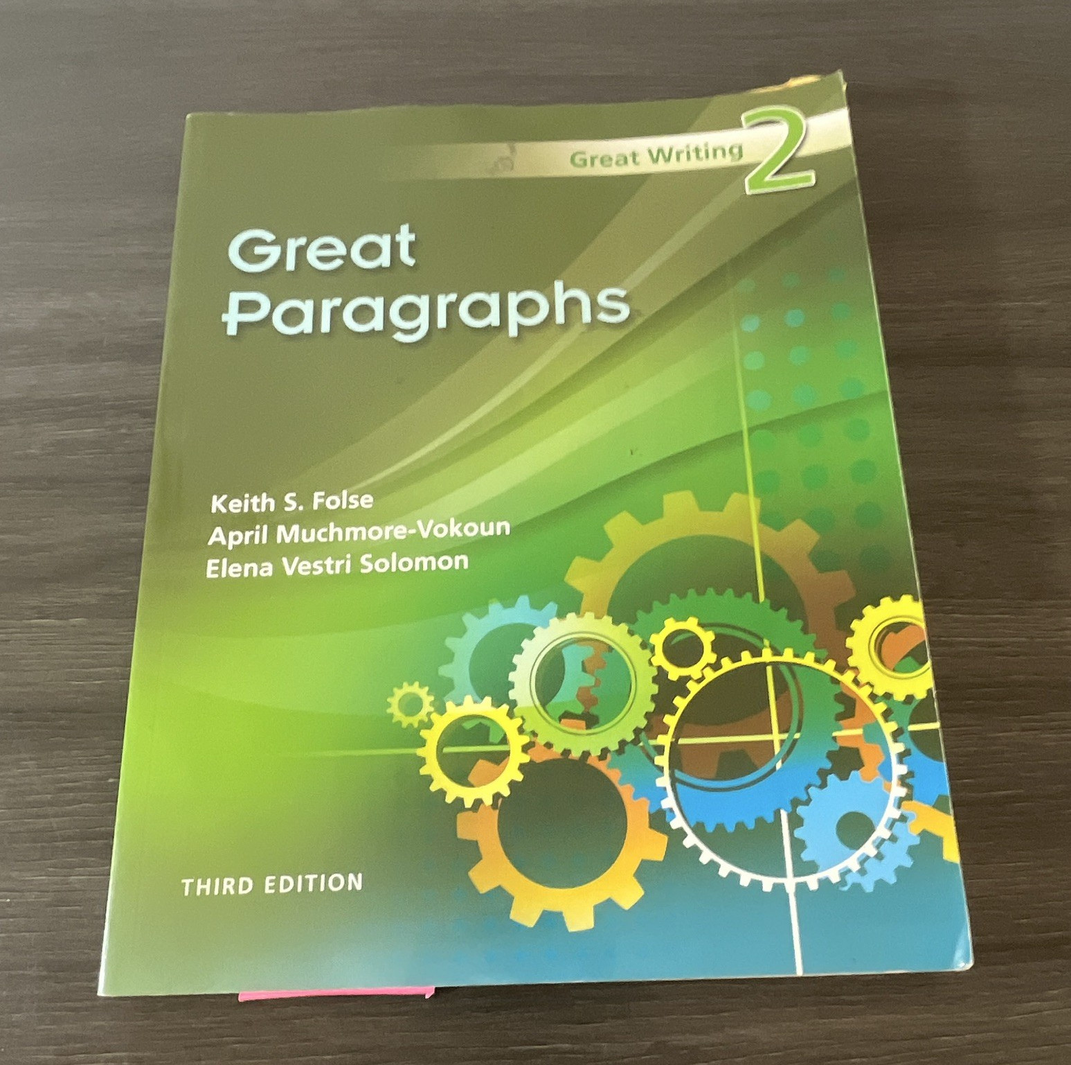 Heinle Cengage Great Writing 2 Great Paragraphs 3rd Ed Textbook Folse