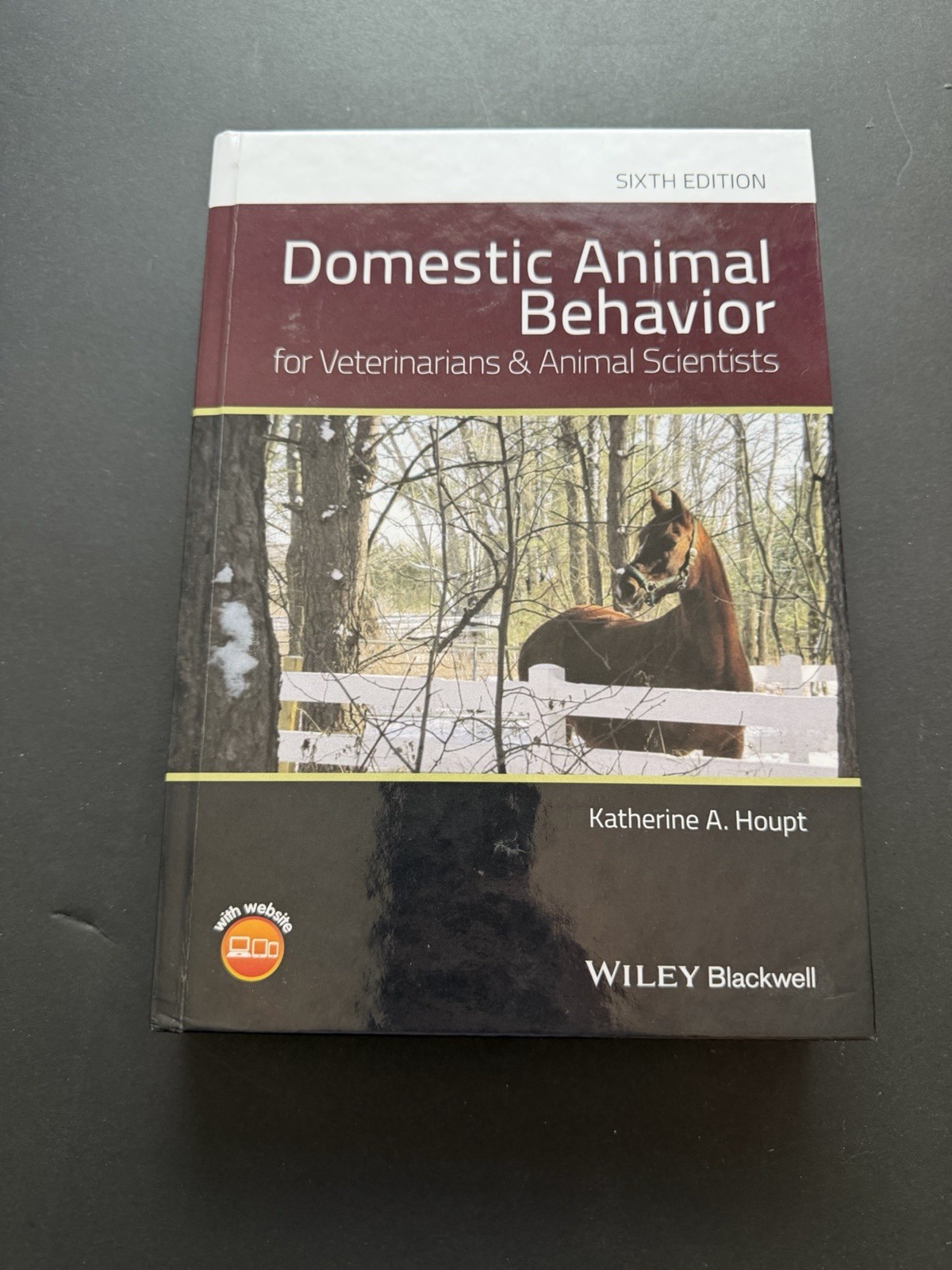 Domestic Animal Behavior for Veterinarians and Animal Scientists by Katherine A.