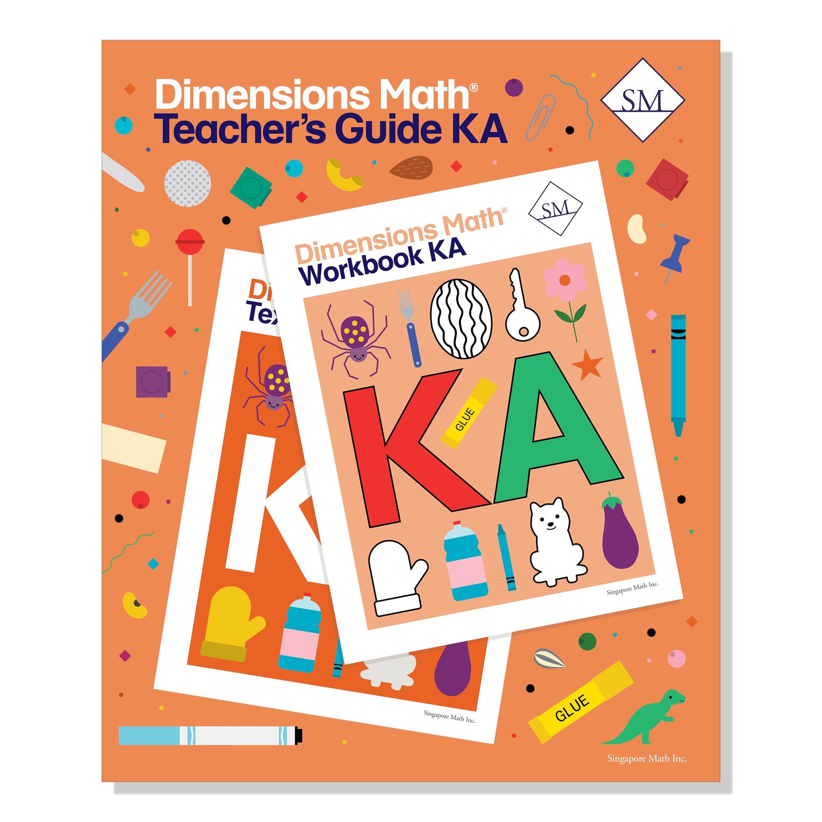 Dimensions Math Teacher’s Guide KA | Singapore Math Inc. [Spiral-bound] [Spi…