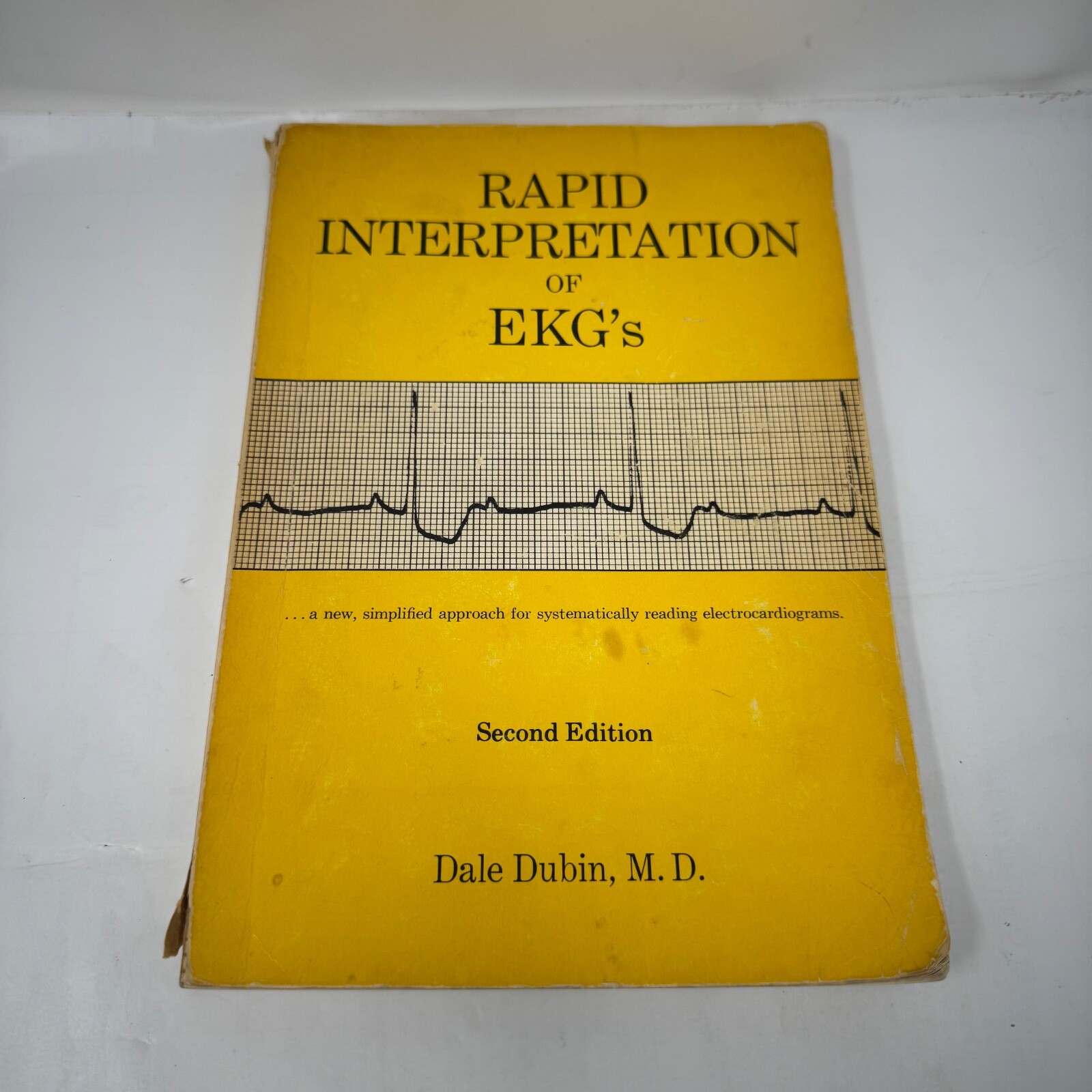 Rapid Interpretation of EKG’s – Second Edition 1971- by Dale Dubin, Paperback