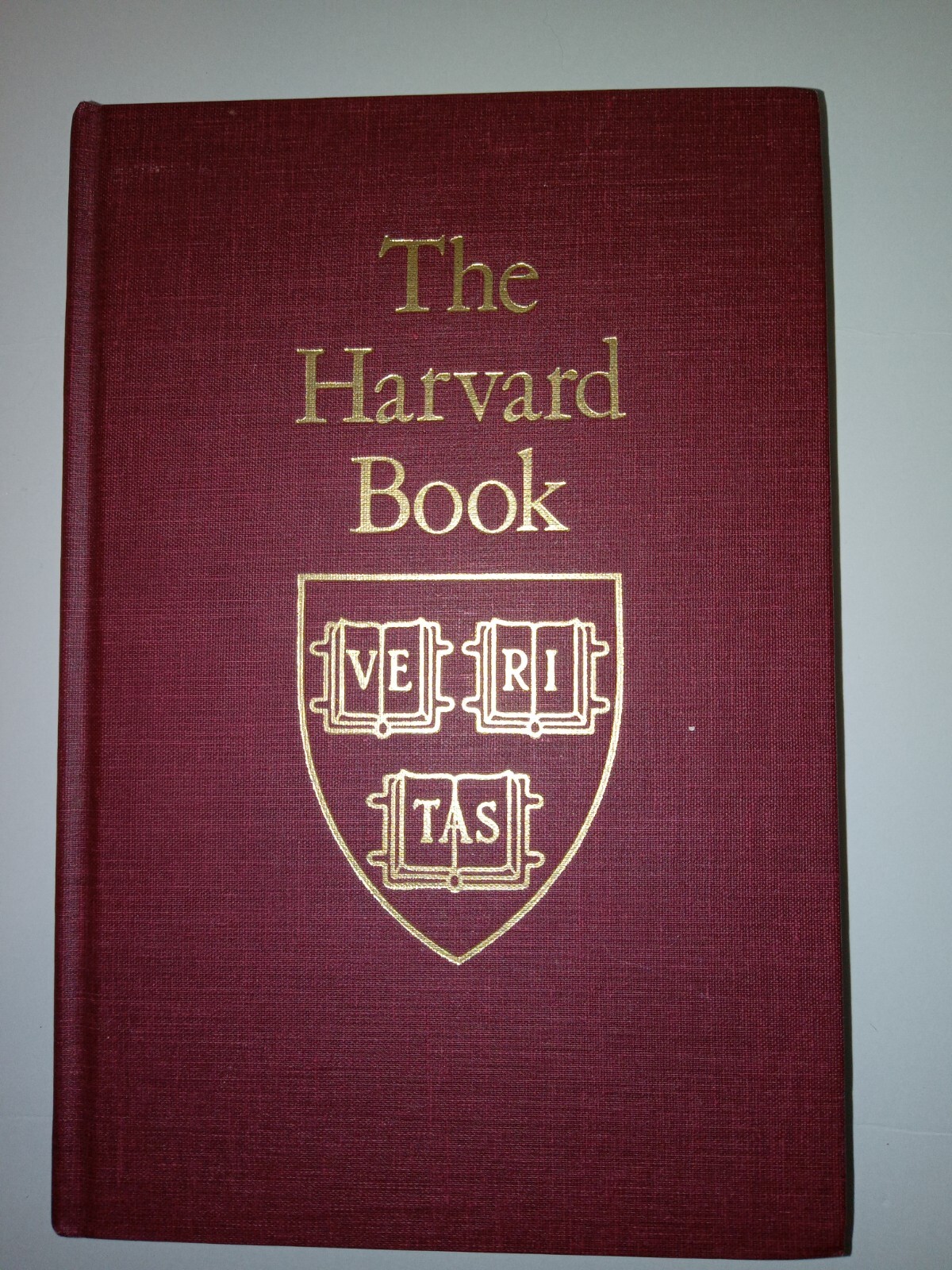The Harvard Book Prize Book With Papers And Personal Picture