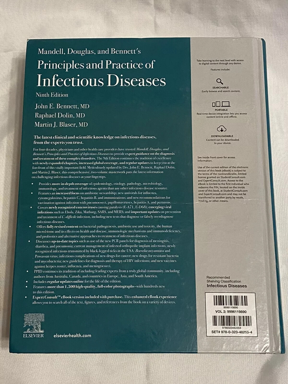 Mandell Douglas & Bennett’s Principles and Practice of Infectious Diseases Vol 2