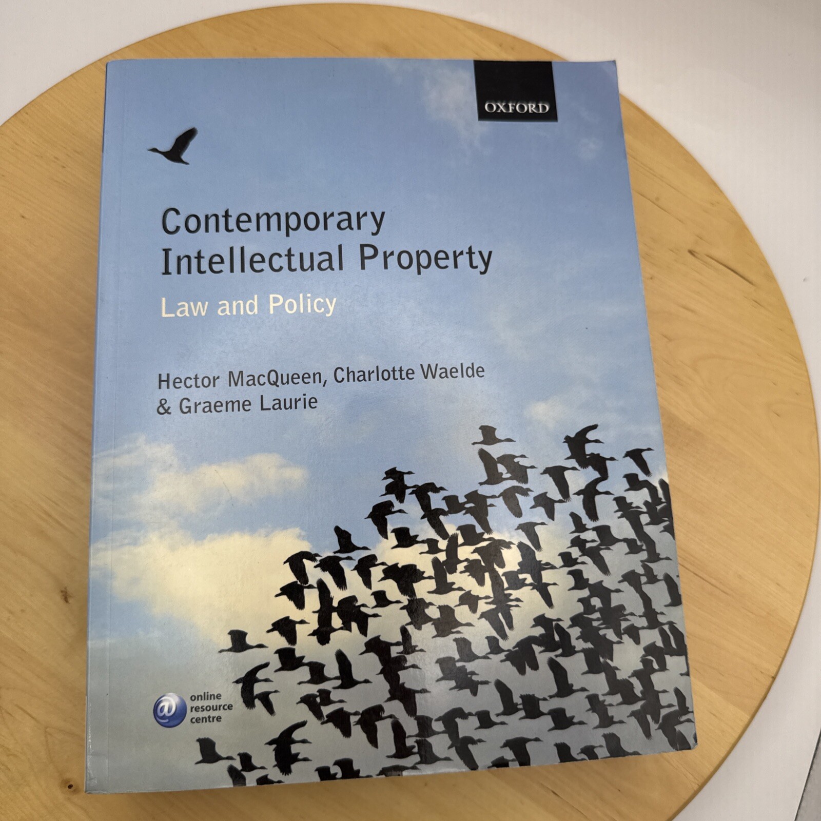 Contemporary Intellectual Property Law and Policy PB Graeme Laurie Textbook