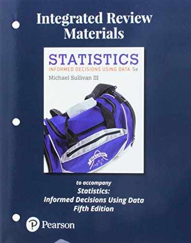Integrated Review Materials – Loose Leaf, by Sullivan III Michael – Very Good h