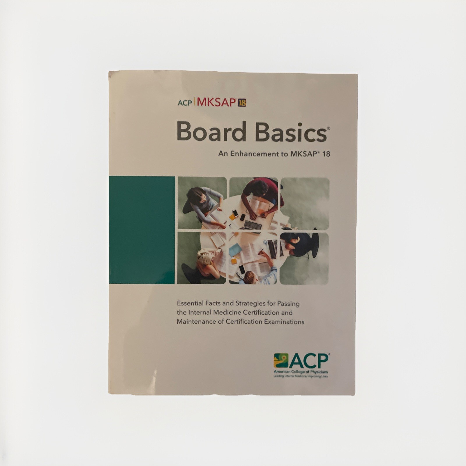 ACP MKSAP Board Basics An Enhancement 18 paperback Has Highlights Good Overall