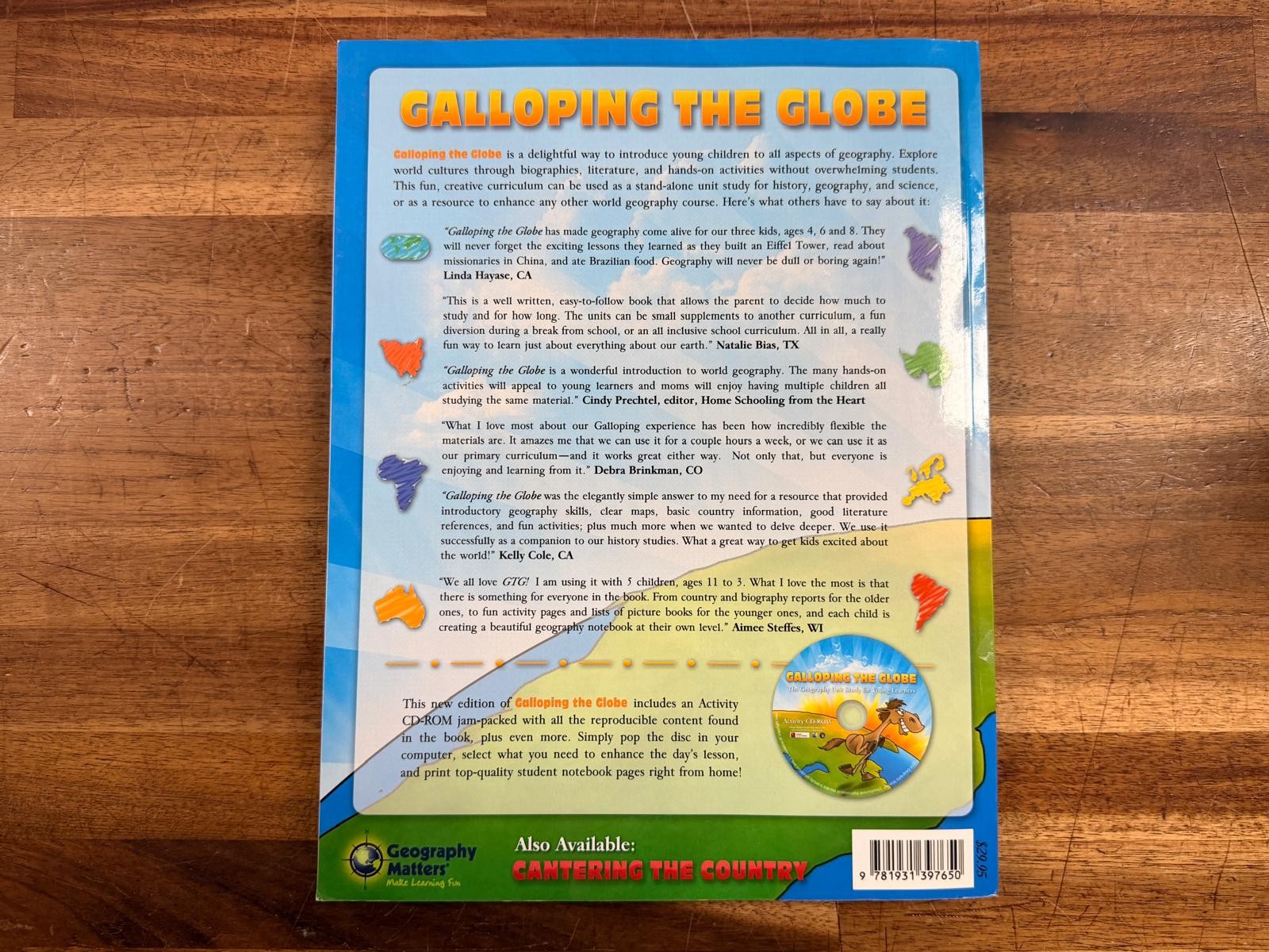 Galloping the Globe – Geography Unit for Young Learners CD