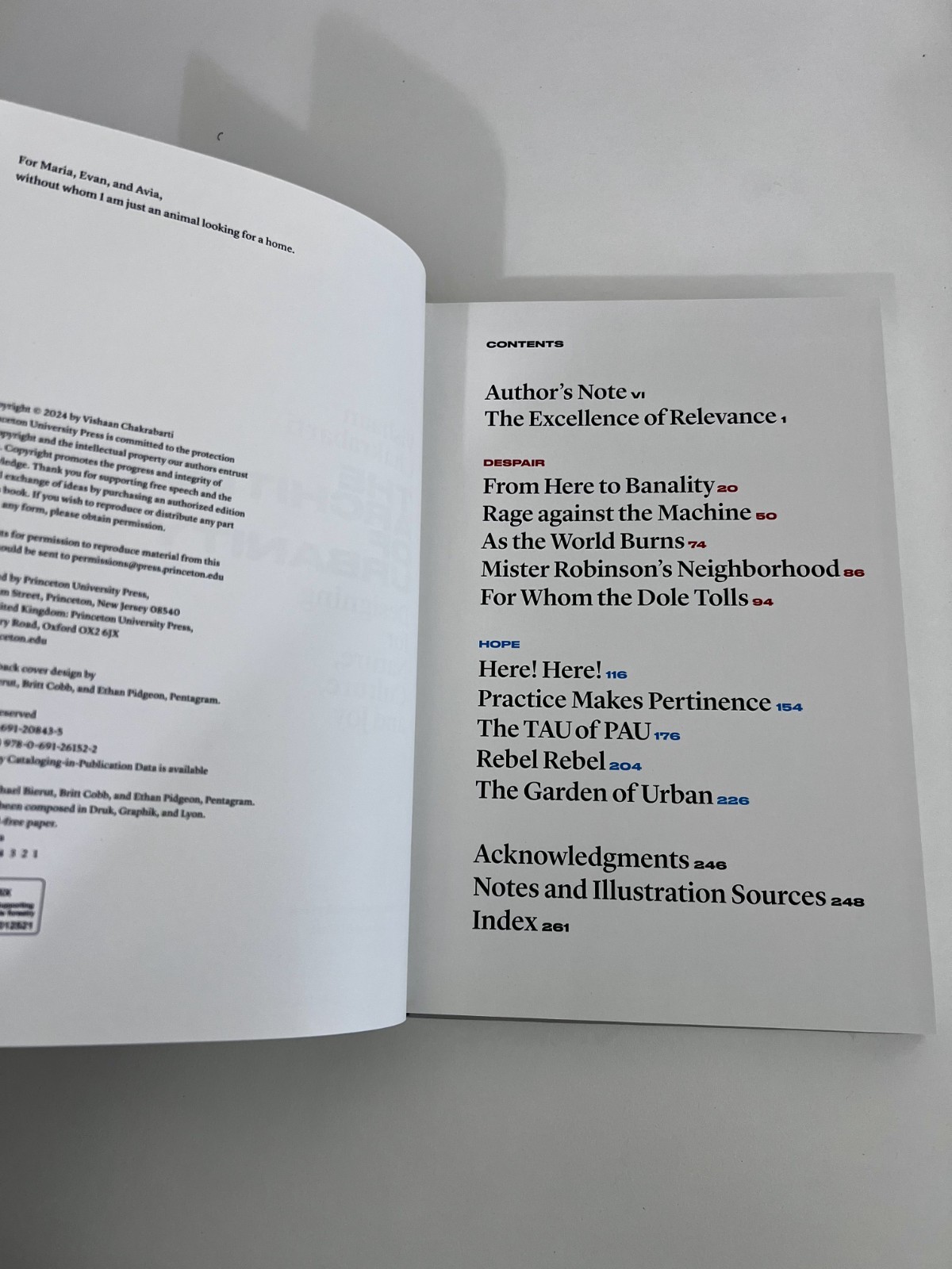 The Architecture of Urbanity by Vishaan Chakrabarti • Hardcover Book on Design